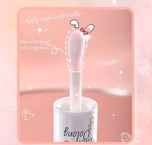 2Pcs Crystal Jelly Lip Oil Moisturizing Hydrating Lip Care Hydrating Lip Gloss Tinted Lip Balm, Long Lasting & Nourishing Lip Glow Oil, Non-sticky Fresh Texture