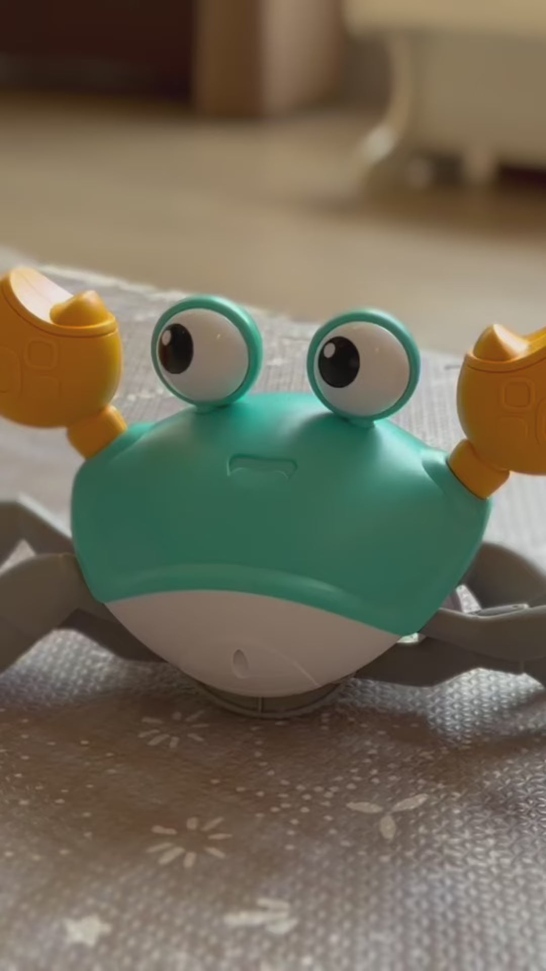 Crab Baby Toy Crawling with Music and LED Light