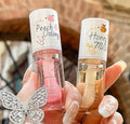 2Pcs Crystal Jelly Lip Oil Moisturizing Hydrating Lip Care Hydrating Lip Gloss Tinted Lip Balm, Long Lasting & Nourishing Lip Glow Oil, Non-sticky Fresh Texture